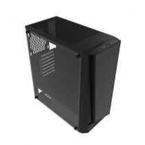 Gabinete Gamer Indux Preto Lateral Vidro  - Vinik