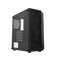 Gabinete Gamer Flux Preto Lateral Vidro - Vinik