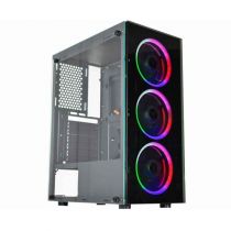 Gabinete Gamer Al10 Painel Vidro C/3fan 120x120mm - K-Mex