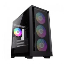 Gabinete Defender Mid Tower Vidro Temperado S/Fan - Gamemax
