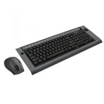 Teclado + Mouse Laser Wireless Grafite - Multilaser