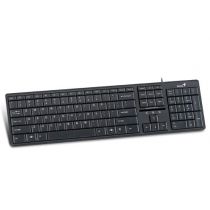 Teclado com Fio Slimstar 120 PS2 Ultra-Slim c/ Volume Preto - Genius
