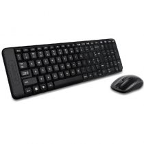 Kit Teclado e Mouse Sem Fio MK220 Preto USB - Logitech