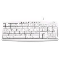 Teclado com Fio Multimidia USB Steel Ice Mod.TC134 Branco - Multilaser