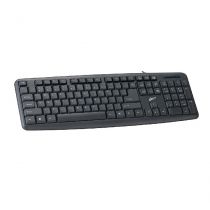 Teclado com Fio Standard USB 8496 Preto - Leadership