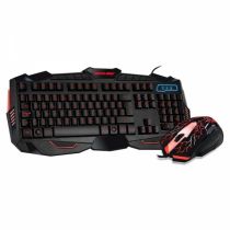 Kit Teclado + Mouse Gamer TC195 Lightning, ABNT2, Preto com LED - Multilaser