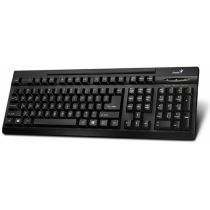 Teclado com Fio KB-125 Value Desktop, Preto, USB - Genius