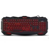 Teclado Gamer Multimídia SPIDER VENOM 2 GK-705 Preto/Vermelho - FORTREK