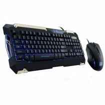 Kit Teclado + Mouse Commander KB-CMC-PLBLPB-0 - Thermaltake 