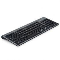 Kit Teclado + Mouse Sem Fio, K-W510SBK, Preto - C3 Tech 