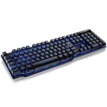 Teclado Semi Mecânico Gamer Warrior LED TC196 - Multilaser