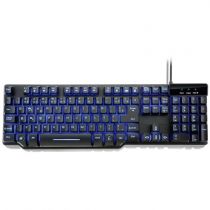 Teclado Semi Mecânico Gamer Warrior LED TC196 - Multilaser