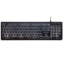 Teclado com Iluminação em LED Branco TC218 - Multilaser