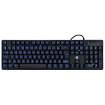 Teclado Gamer K300 USB ABNT2 LED Azul 4QM95AA#UUF - HP