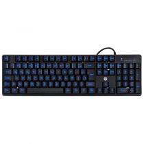 Teclado Gamer K300 USB ABNT2 LED Azul 4QM95AA#UUF - HP