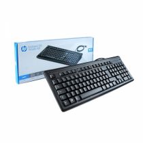 Teclado 100, ABNT2, 2UN30AAAC4, Preto, USB - HP 