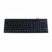 Teclado 100, ABNT2, 2UN30AAAC4, Preto, USB - HP 