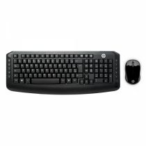 Kit Teclado + Mouse Sem Fio 300, Preto, 2.4 GHZ, 3ML04AA#AC4 - HP