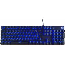 Teclado Gamer Mecânico LED Azul ABNT2 7ZZ93AA - HP