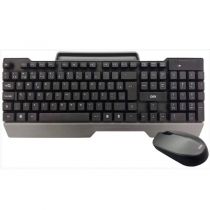 Kit Teclado e Mouse sem Fio Office TM406 Preto - Oex