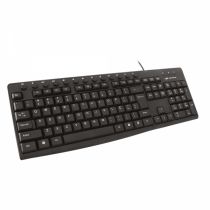 Teclado USB Multimídia KB-M30BK Preto - C3Tech