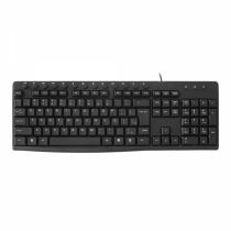 Teclado USB Multimídia KB-M30BK Preto - C3Tech