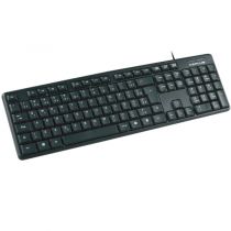 Teclado USB Padrão KB-15BK Preto - C3Tech