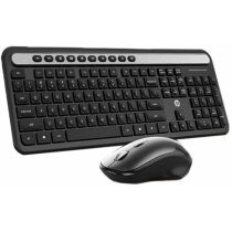 Kit Teclado e Mouse sem Fio CS500 Preto - HP