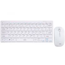 Kit Teclado e Mouse sem Fio TM405 Branco - Oex
