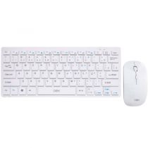 Kit Teclado e Mouse sem Fio TM405 Branco - Oex