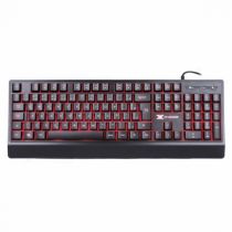 Teclado Gamer Vx Gaming Defender com LED 7 Cores USB - Vinik