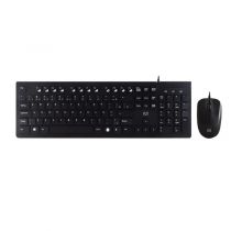 Kit Teclado e Mouse com fio Multimídia Preto - Multilaser