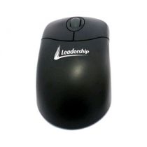 Mouse Óptico Ergonômico PS2 Mod.3560 Preto - Leadership