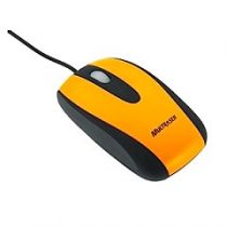 Mouse Óptico FUN Amarelo USB Multilaser