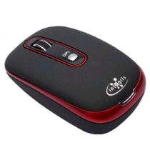 Mouse Óptico Retrátil Mod.378OU 3 Botões com Scroll Vermelho - Integris