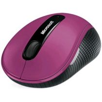 Mouse Microsoft Wireless Mobile4000 Pin USB 4 Botões Laser s/fio Pink - Microsof