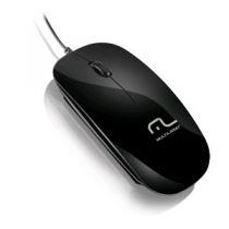 Mouse Óptico Slim Colors USB Mod.MO166 Preto - Multilaser