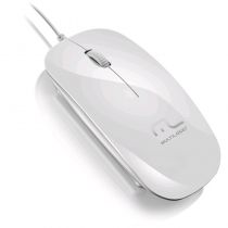 Mouse Óptico Slim Colors USB MO168 Gelo - Multilaser