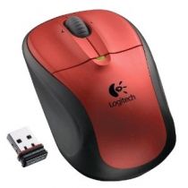 Mouse Óptico Mod.M305 2 Botões Wireless Vermelho - Logitech