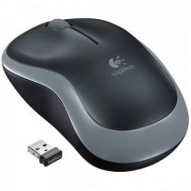 Mouse Sem Fio M185 USB, Óptico, Cinza, 1000DPI - Logitech