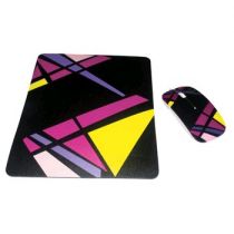 Kit Passion Mouse + Mousepad Mondrian Mod.8798 - Leadership