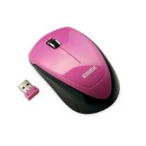 Mouse sem Fio Óptico MA-9E33 Rosa e Preto - K-Mex