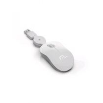 Mouse Super Mini Retrátil USB Mod.MO184 Branco - Multilaser