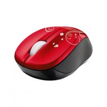 Mouse Óptico Wireless Vivy USB Mod.17355 Vermelho - Trust
