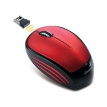 Mouse Wireless NX-6500 USB Infravermelho 1200 DPI Vermelho - Genius