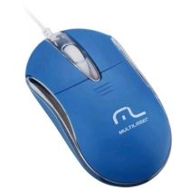 Mouse Óptico Classic Azul USB MO171 - Multilaser