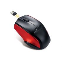 Mouse Genius Wireless NS-6015 Vermelho/Preto USB G7 - Genius