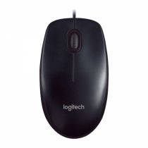 Mouse Óptico M90 Preto 1000DPI USB - Logitech 