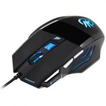 Mouse Gamer Black Hawk Óptico USB 2400 DPI OM703 - Fortrek