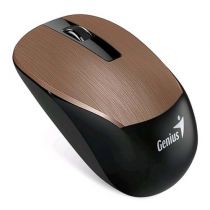 Mouse Wireless Nx-7015 Blueeye Marrom 2,4ghz 1600dpi- Genius